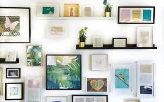 display art at home