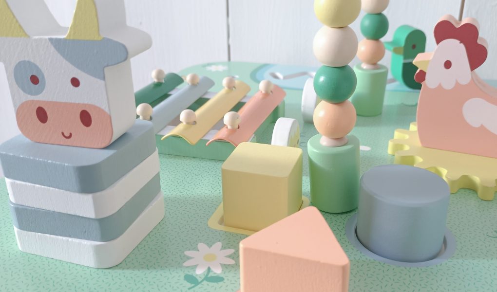 Nurturing Your Toddler’s Development With the Janod Pretty Meadow Activity Table