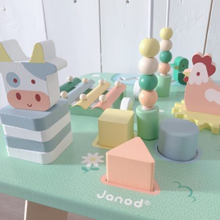 Nurturing Your Toddler’s Development With the Janod Pretty Meadow Activity Table